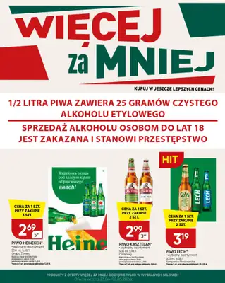 Chata Polska - gazetka promocyjna Więcej za mniej! 23.04-02.05.  do soboty 02.05 - strona 3