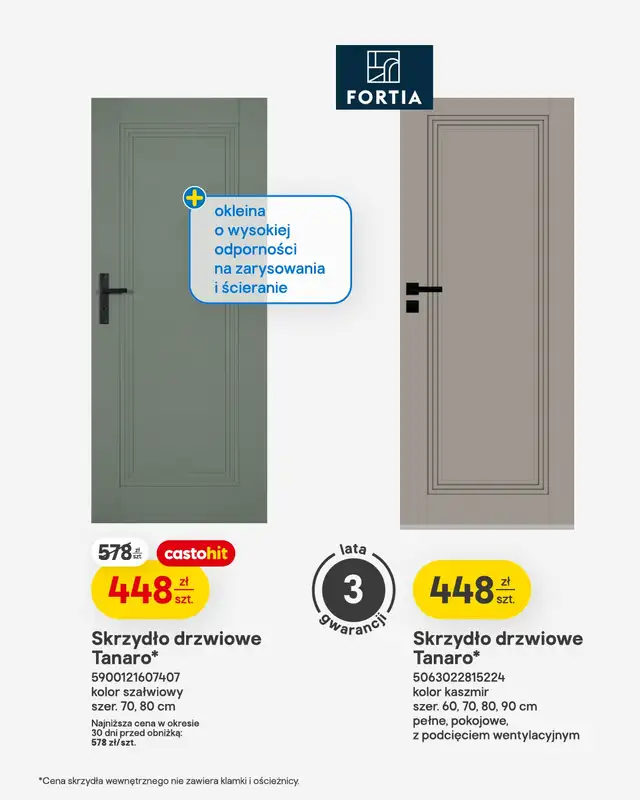 Castorama - gazetka promocyjna Podłogi i drzwi od środy 22.04 do wtorku 12.05 - strona 7