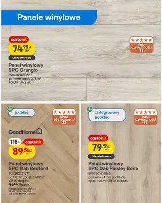Castorama - gazetka promocyjna Podłogi i drzwi od środy 22.04 do wtorku 12.05 - strona 4