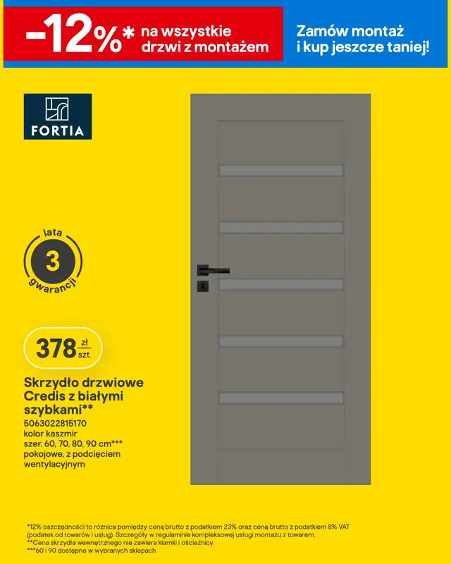 Castorama - gazetka promocyjna Podłogi i drzwi od środy 22.04 do wtorku 12.05 - strona 5