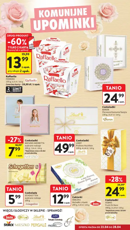 Intermarche - gazetka promocyjna Gazetka od czwartku 23.04 do wtorku 28.04 - strona 38
