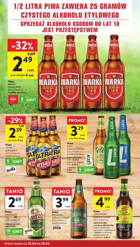 Intermarche - gazetka promocyjna Gazetka od czwartku 23.04 do wtorku 28.04 - strona 12
