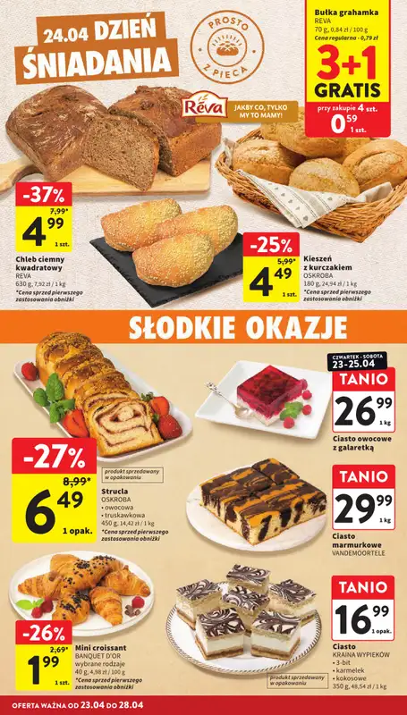 Intermarche - gazetka promocyjna Gazetka od czwartku 23.04 do wtorku 28.04 - strona 28