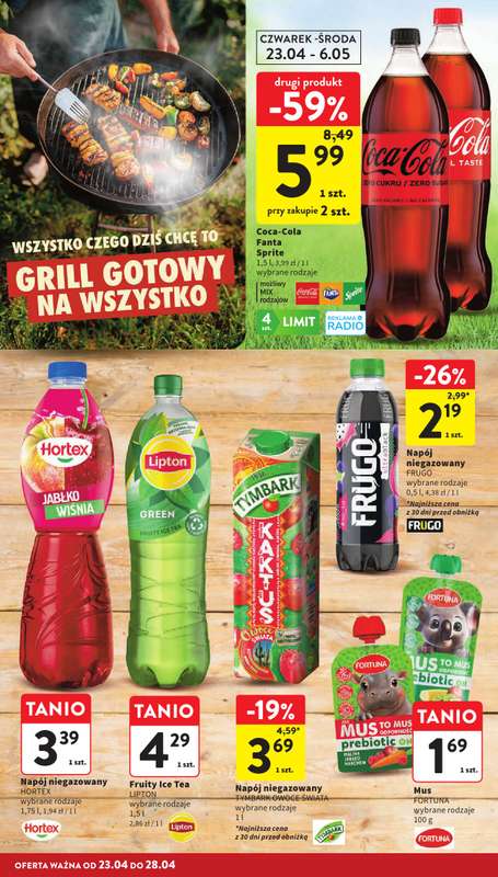 Intermarche - gazetka promocyjna Gazetka od czwartku 23.04 do wtorku 28.04 - strona 14