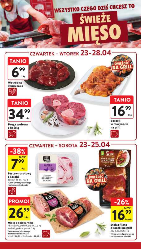 Intermarche - gazetka promocyjna Gazetka od czwartku 23.04 do wtorku 28.04 - strona 24