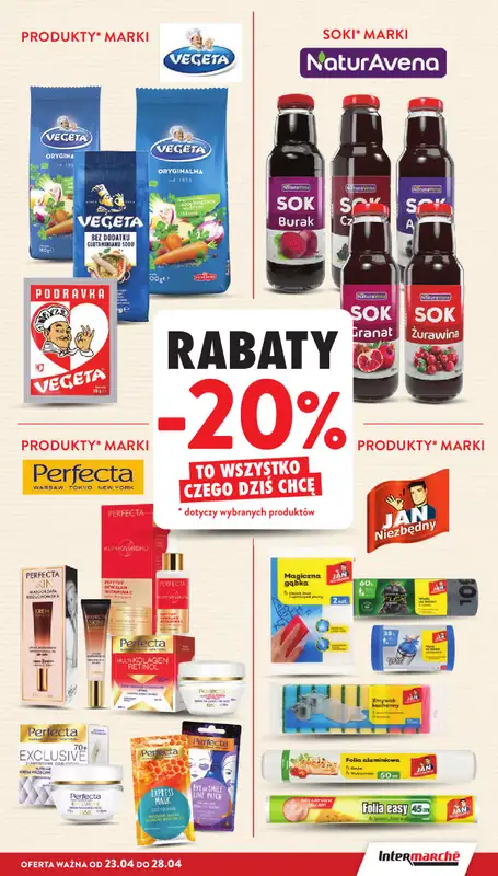 Intermarche - gazetka promocyjna Gazetka od czwartku 23.04 do wtorku 28.04 - strona 21