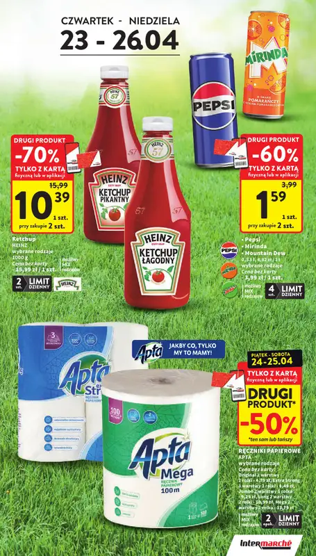 Intermarche - gazetka promocyjna Gazetka od czwartku 23.04 do wtorku 28.04 - strona 5