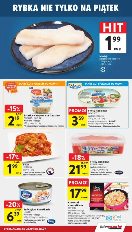 Intermarche - gazetka promocyjna Gazetka od czwartku 23.04 do wtorku 28.04 - strona 29