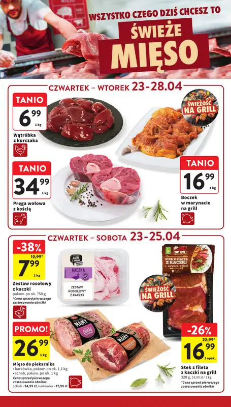 Intermarche - gazetka promocyjna Gazetka od czwartku 23.04 do wtorku 28.04 - strona 24