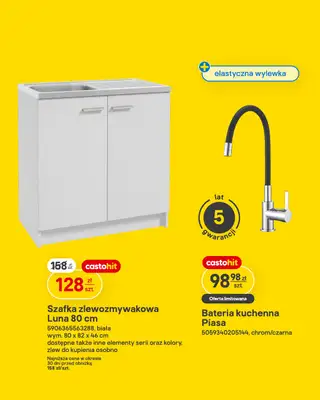 Castorama - gazetka promocyjna Łazienka i kuchnia od środy 22.04 do wtorku 12.05 - strona 22