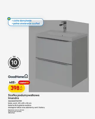 Castorama - gazetka promocyjna Łazienka i kuchnia od środy 22.04 do wtorku 12.05 - strona 4