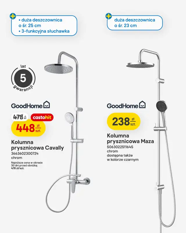 Castorama - gazetka promocyjna Łazienka i kuchnia od środy 22.04 do wtorku 12.05 - strona 11