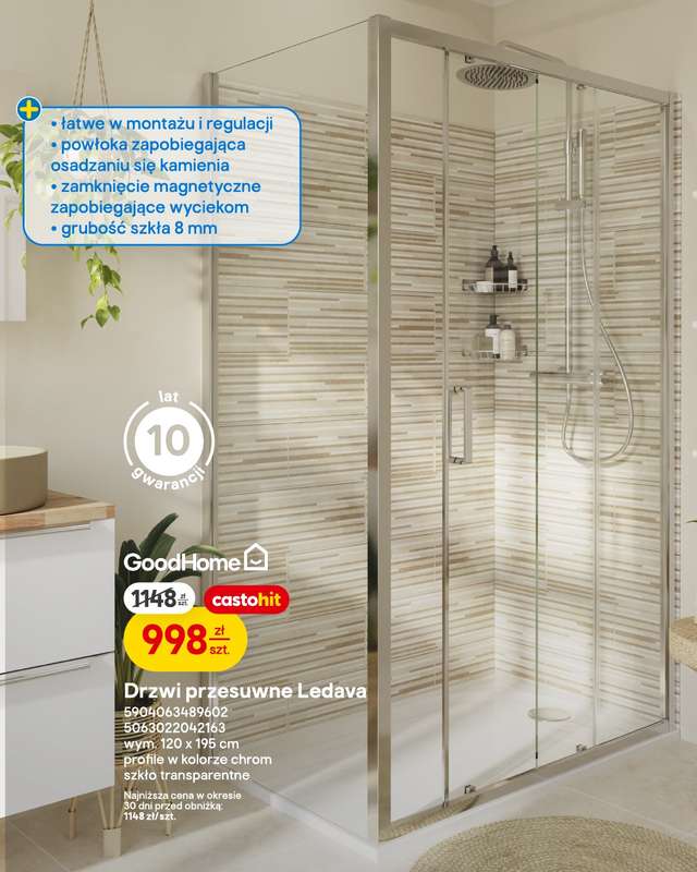 Castorama - gazetka promocyjna Łazienka i kuchnia od środy 22.04 do wtorku 12.05 - strona 8