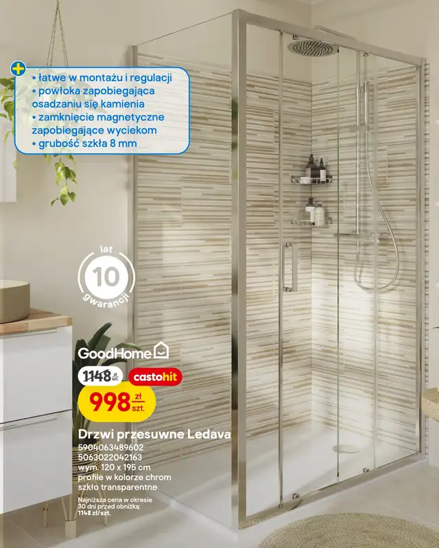 Castorama - gazetka promocyjna Łazienka i kuchnia od środy 22.04 do wtorku 12.05 - strona 8