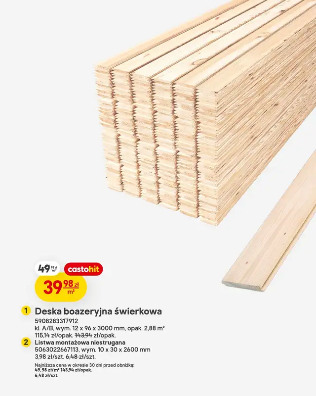 Castorama - gazetka promocyjna Remont i budowa od środy 22.04 do wtorku 12.05 - strona 31