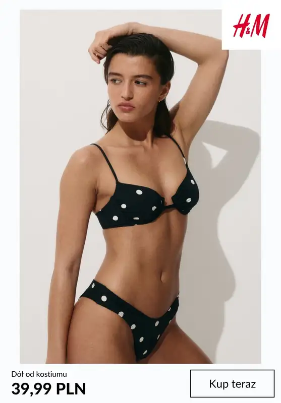 H&M - gazetka promocyjna Stroje kąpielowe od 39,99 PLN od wtorku 21.04  - strona 2