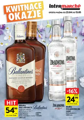 Intermarche - gazetka promocyjna Katalog alkoholowy od czwartku 23.04 do środy 13.05