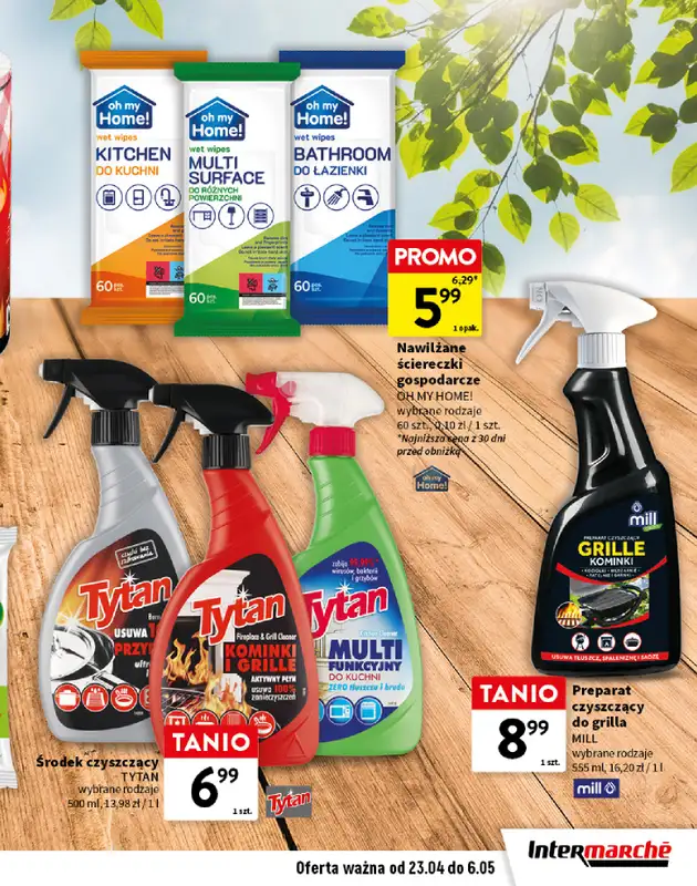 Intermarche - gazetka promocyjna Wszystko czego chcę na Majówkę od czwartku 23.04 do środy 06.05 - strona 19