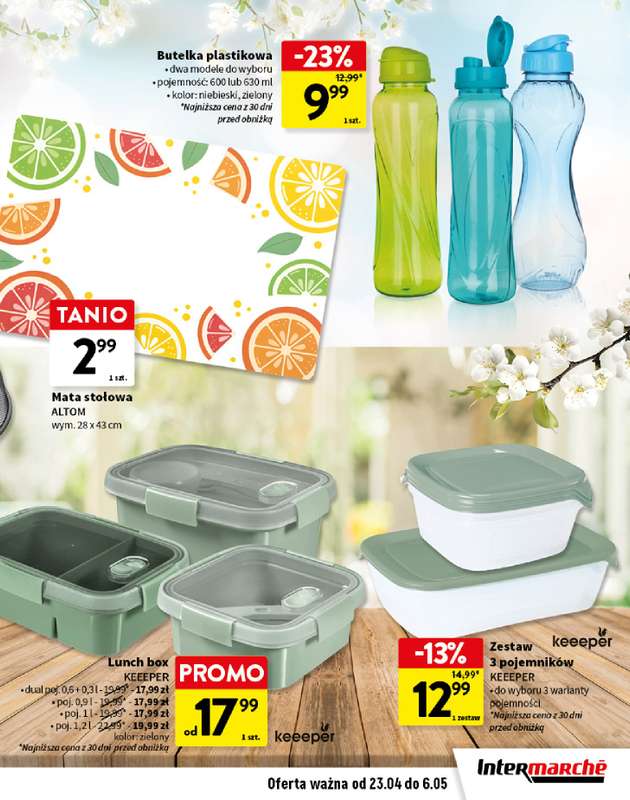 Intermarche - gazetka promocyjna Wszystko czego chcę na Majówkę od czwartku 23.04 do środy 06.05 - strona 11