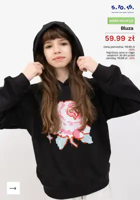 5.10.15 - gazetka promocyjna Ubrania dla dzieci na Zieloną Szkołę od wtorku 21.04  - strona 10