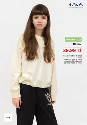 5.10.15 - gazetka promocyjna Ubrania dla dzieci na Zieloną Szkołę od wtorku 21.04  - strona 7