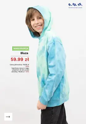 5.10.15 - gazetka promocyjna Ubrania dla dzieci na Zieloną Szkołę od wtorku 21.04  - strona 5