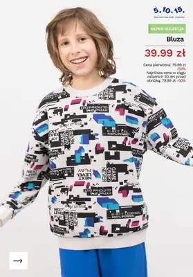 5.10.15 - gazetka promocyjna Ubrania dla dzieci na Zieloną Szkołę od wtorku 21.04  - strona 9