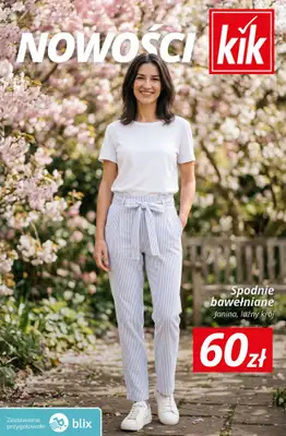KiK - gazetka promocyjna Nowości w KiK! od wtorku 21.04 