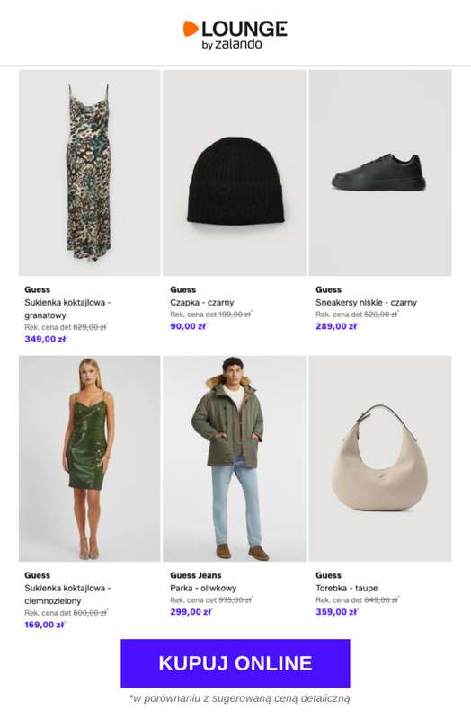 Lounge by Zalando - gazetka promocyjna Do -84% Guess od wtorku 21.04 do czwartku 23.04 - strona 10