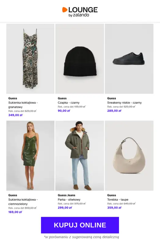 Lounge by Zalando - gazetka promocyjna Do -84% Guess od wtorku 21.04 do czwartku 23.04 - strona 10
