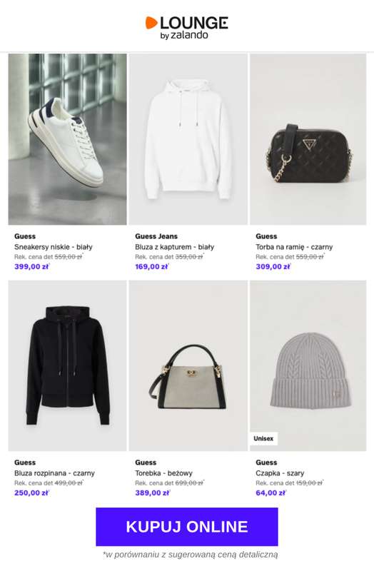 Lounge by Zalando - gazetka promocyjna Do -84% Guess od wtorku 21.04 do czwartku 23.04 - strona 8