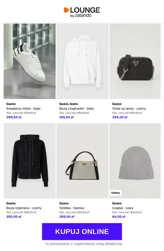 Lounge by Zalando - gazetka promocyjna Do -84% Guess od wtorku 21.04 do czwartku 23.04 - strona 8