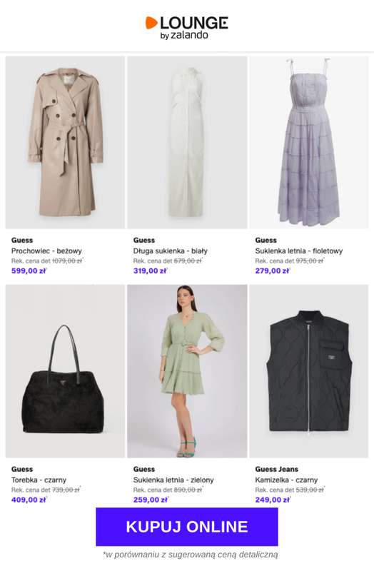 Lounge by Zalando - gazetka promocyjna Do -84% Guess od wtorku 21.04 do czwartku 23.04 - strona 11