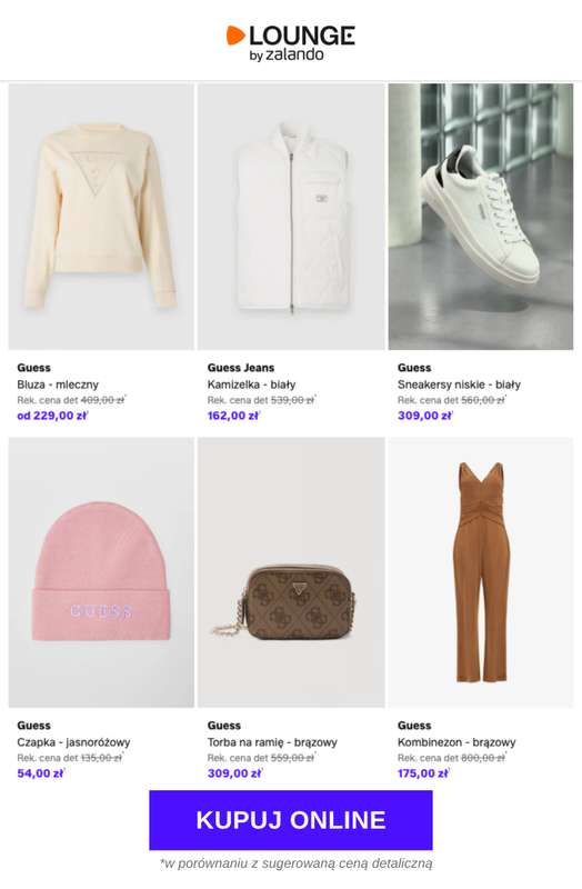 Lounge by Zalando - gazetka promocyjna Do -84% Guess od wtorku 21.04 do czwartku 23.04 - strona 2