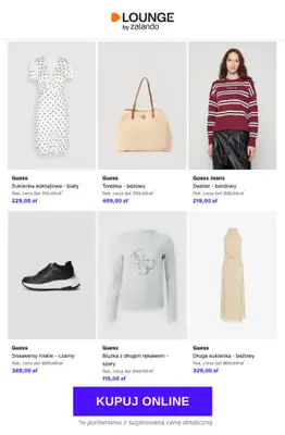 Lounge by Zalando - gazetka promocyjna Do -84% Guess od wtorku 21.04 do czwartku 23.04 - strona 6