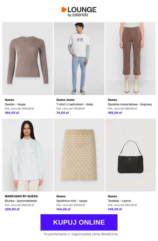 Lounge by Zalando - gazetka promocyjna Do -84% Guess od wtorku 21.04 do czwartku 23.04 - strona 9