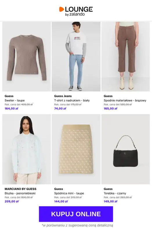 Lounge by Zalando - gazetka promocyjna Do -84% Guess od wtorku 21.04 do czwartku 23.04 - strona 9