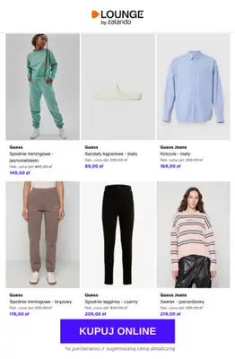 Lounge by Zalando - gazetka promocyjna Do -84% Guess od wtorku 21.04 do czwartku 23.04 - strona 4