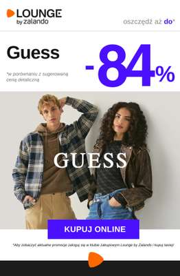 Lounge by Zalando - gazetka promocyjna Do -84% Guess od wtorku 21.04 do czwartku 23.04