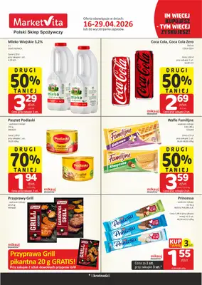 Marketvita - gazetka promocyjna Wielosztuki od wtorku 21.04 do środy 29.04
