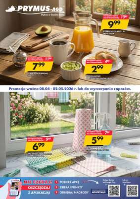 Prymus AGD - gazetka promocyjna Plakat promocyjny od wtorku 21.04 do soboty 02.05