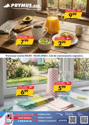 Prymus AGD - gazetka promocyjna Plakat promocyjny od wtorku 21.04 do soboty 02.05