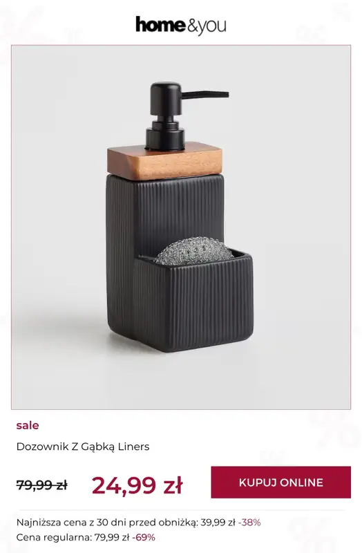 home&you - gazetka promocyjna Final SALE do -90%   - strona 3