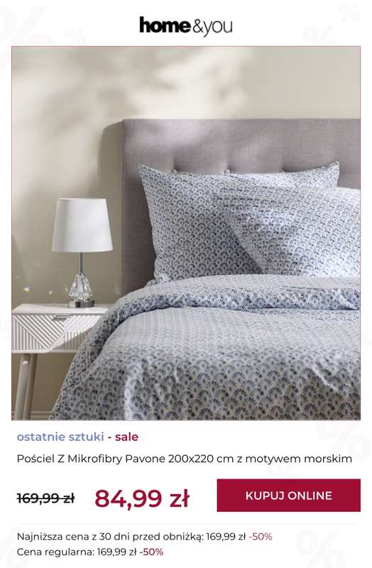home&you - gazetka promocyjna Final SALE do -90% od wtorku 21.04  - strona 2