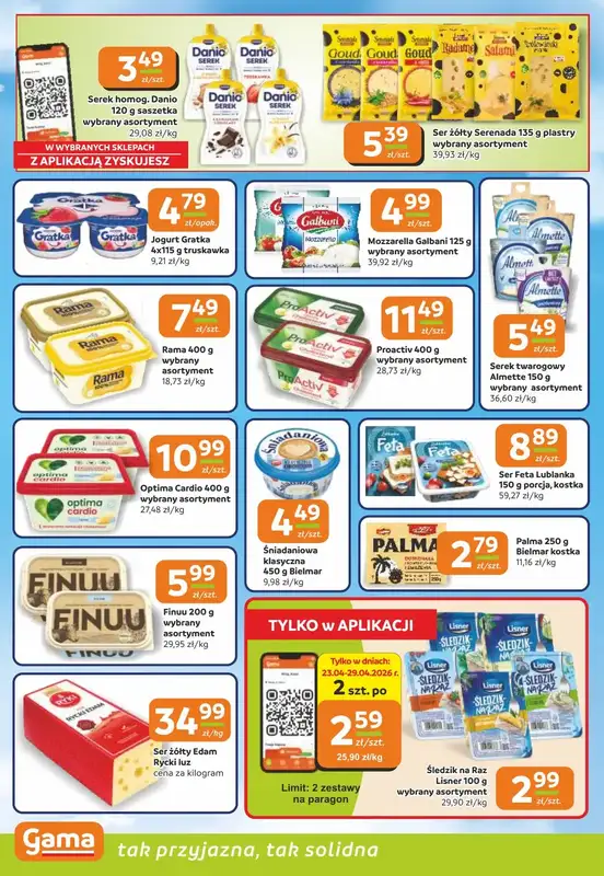Gama - gazetka promocyjna Gazetka od czwartku 23.04 do wtorku 05.05 - strona 6