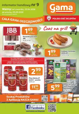 Gama - gazetka promocyjna Gazetka od czwartku 23.04 do wtorku 05.05