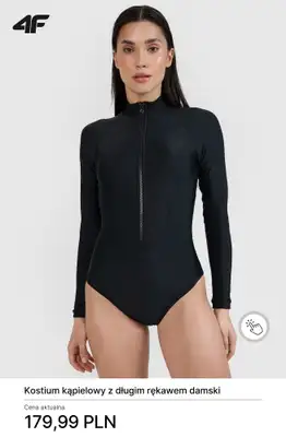 4F - gazetka promocyjna Stroje kąpielowe damskie już od 29,99 zł od wtorku 21.04  - strona 10