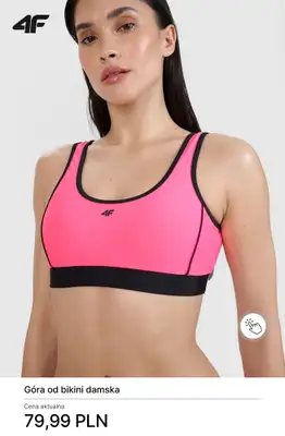 4F - gazetka promocyjna Stroje kąpielowe damskie już od 29,99 zł od wtorku 21.04  - strona 11