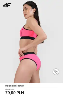 4F - gazetka promocyjna Stroje kąpielowe damskie już od 29,99 zł od wtorku 21.04  - strona 12