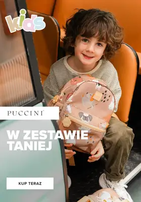 Majówka - gazetka promocyjna Puccini | Kolekcja dziecięca - w zestawie taniej! od środy 22.04 do czwartku 30.04